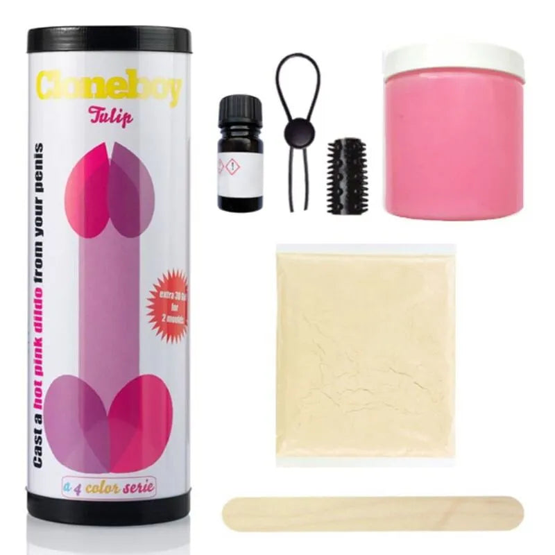 Kit Moulage Godemichet Silicone Rose Vif
