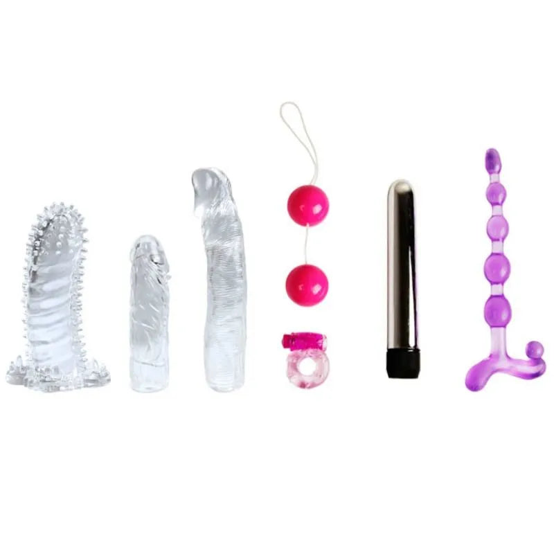 Kit Érotique Sept Pièces Tpr Vibrations