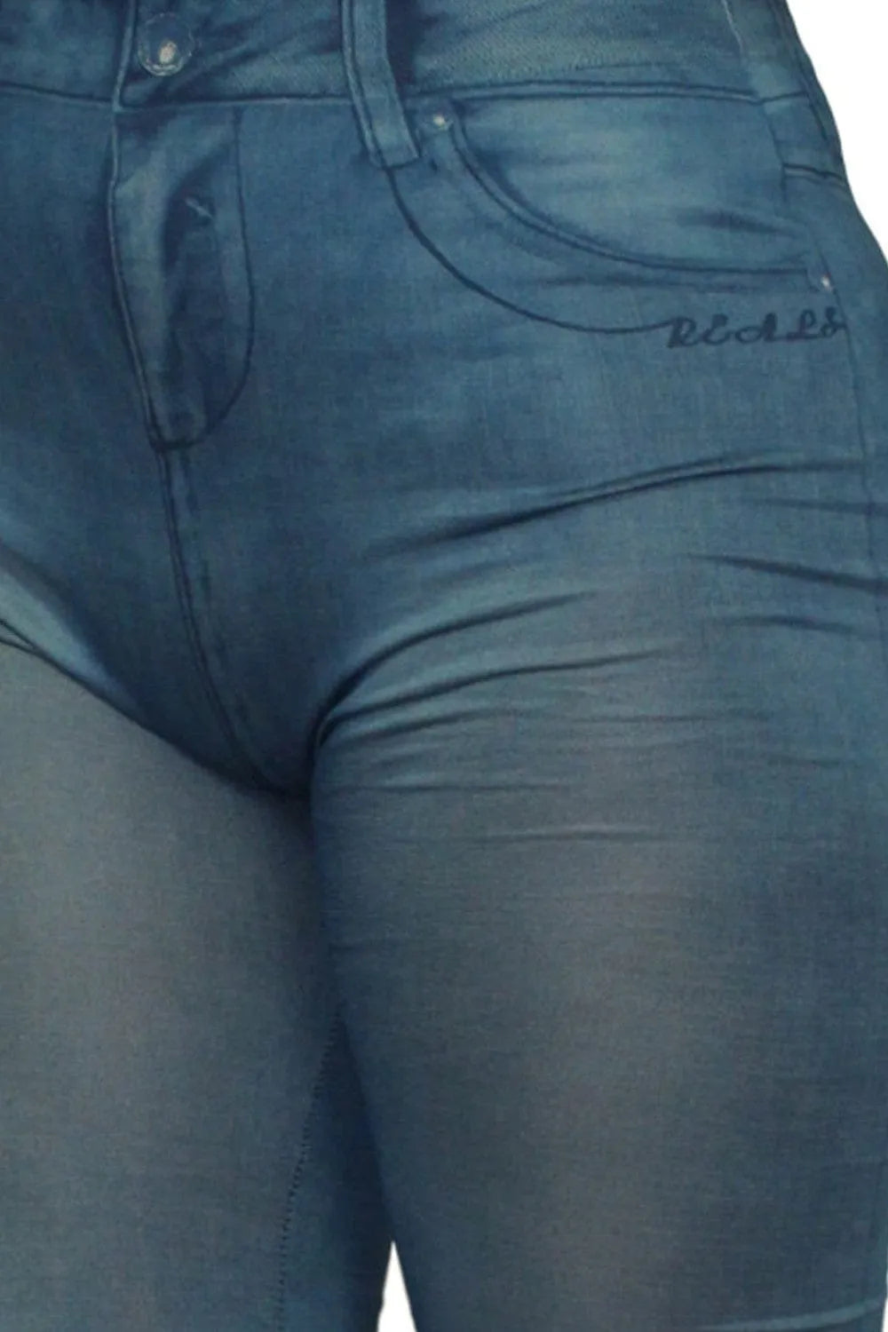 Legging Fashion Bleu Style Jean