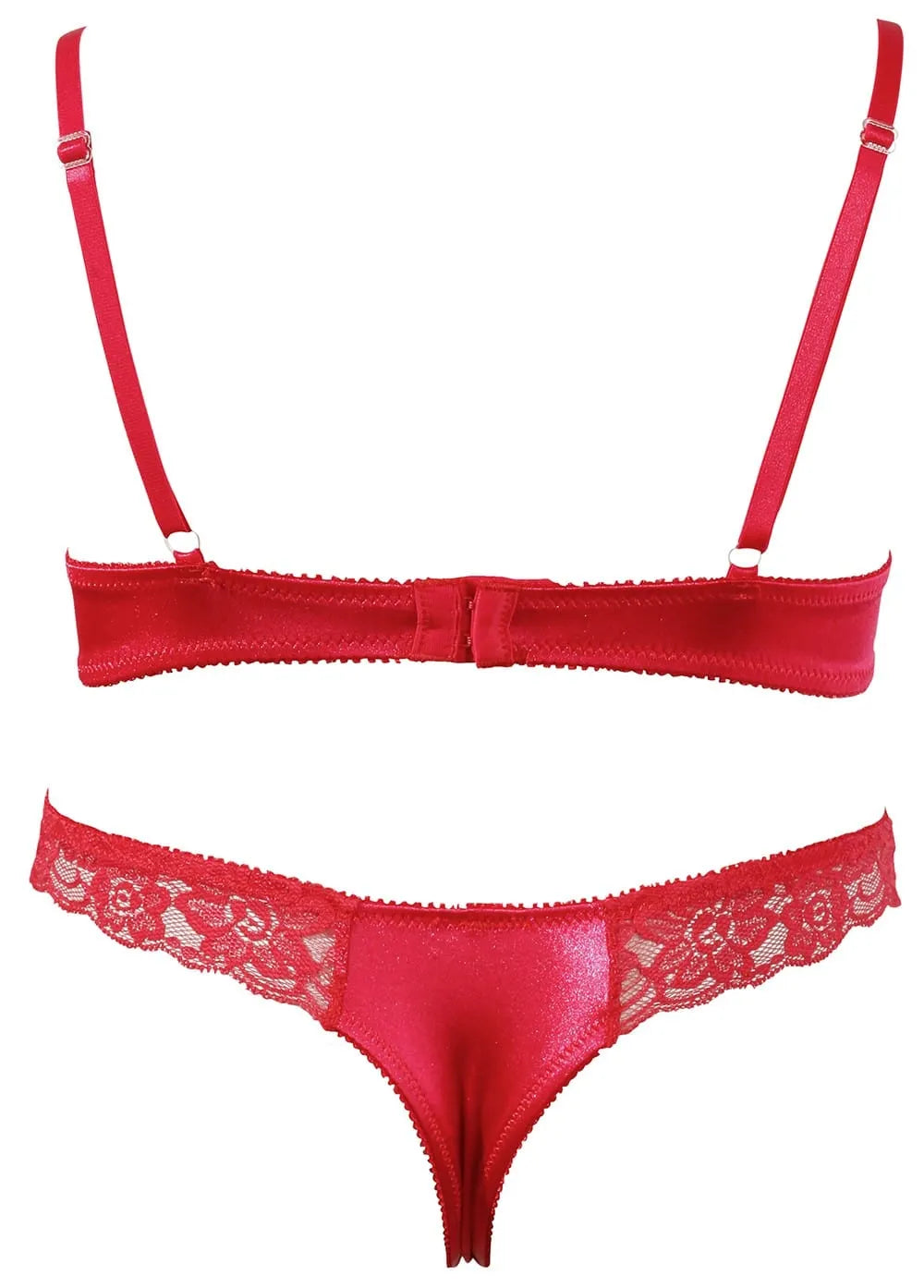 Lingerie Ensemble Rouge Noir