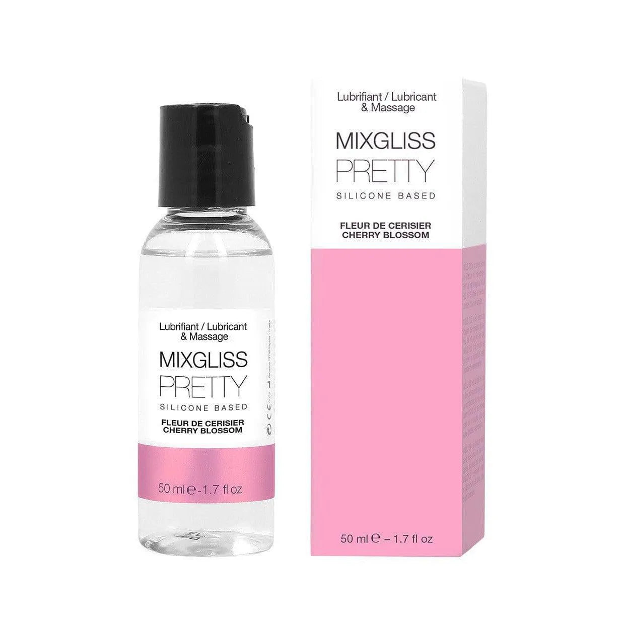 Lubrifiant Massage Cerise Silicone Longue Durée