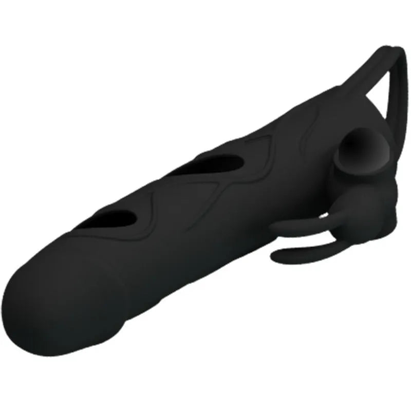 Manchon Pénien Silicone Vibrant Pour Éjaculation Précoce