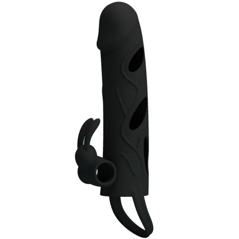 Manchon Pénien Silicone Vibrant Pour Éjaculation Précoce