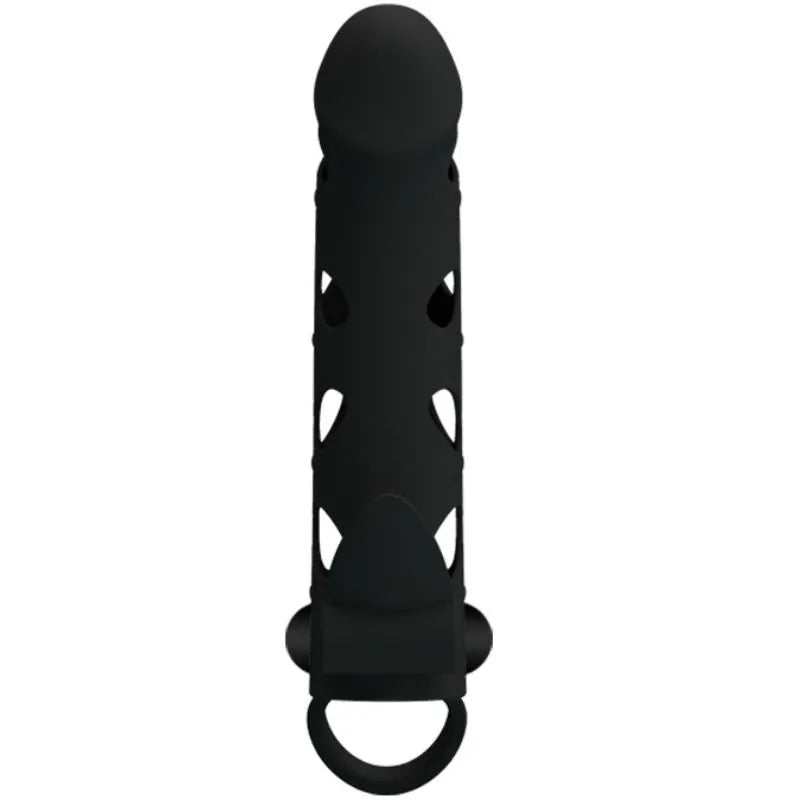 Manchon Pénien Silicone Vibrant Pour Érection Prolongée