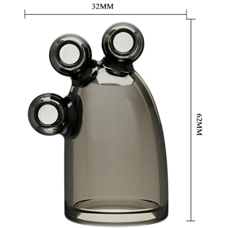 Manchon Pénien Vibrant Multi-Vitesses Pour Couples