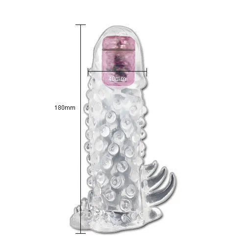 Manchon Pénien Vibrant Silicone Réaliste