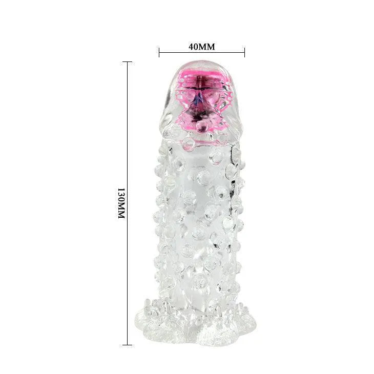 Manchon Pénien Vibrant Silicone Réaliste