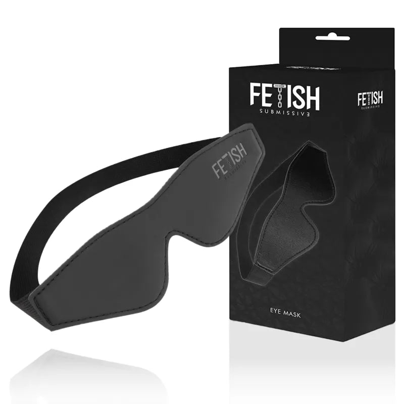 Masque Bdsm Cuir Vegan Élastique