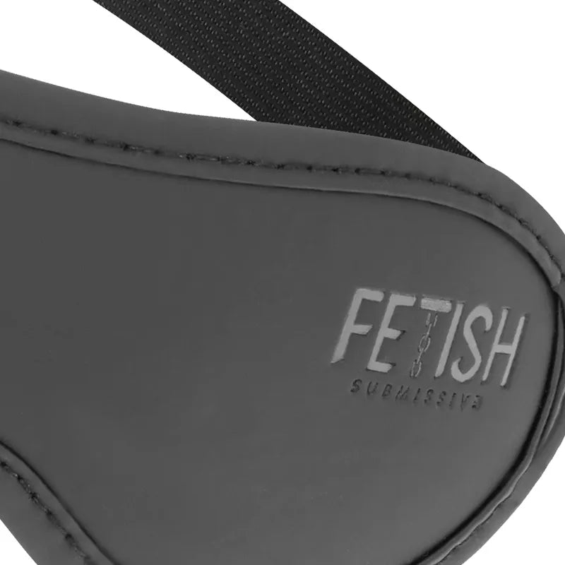 Masque Bdsm Cuir Vegan Élastique