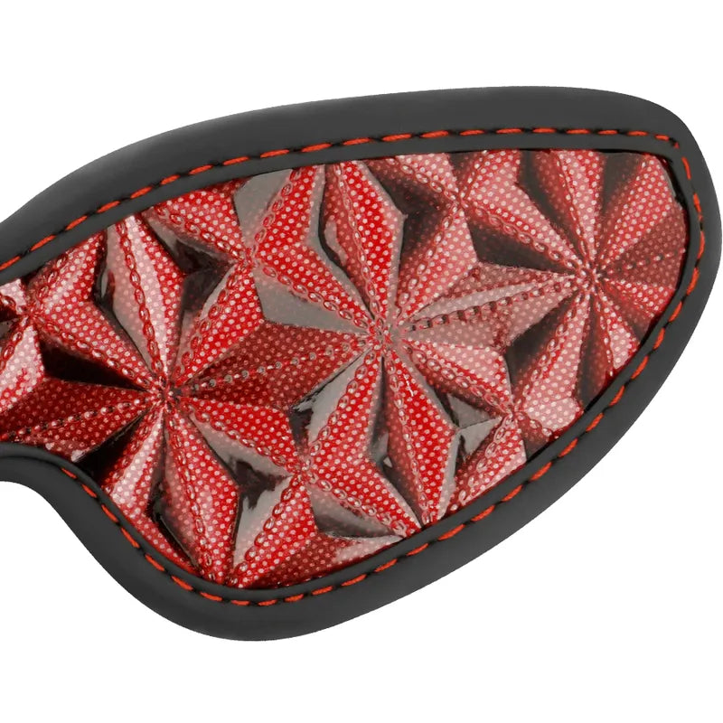 Masque Bdsm En Cuir Vegan Ajustable
