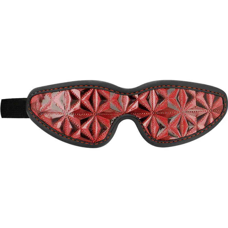 Masque Bdsm En Cuir Vegan Ajustable