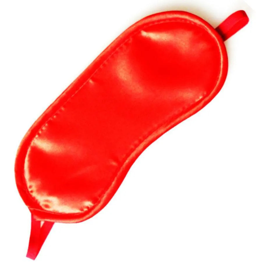 Masque Bdsm Rouge Rembourré Polyester