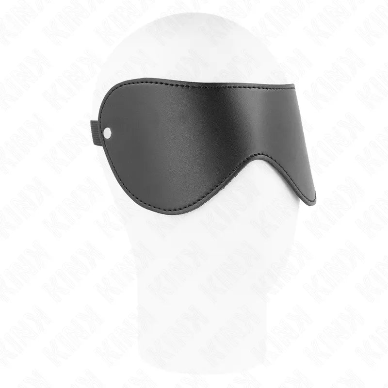 Masques Bdsm En Cuir Et Satin Élégants