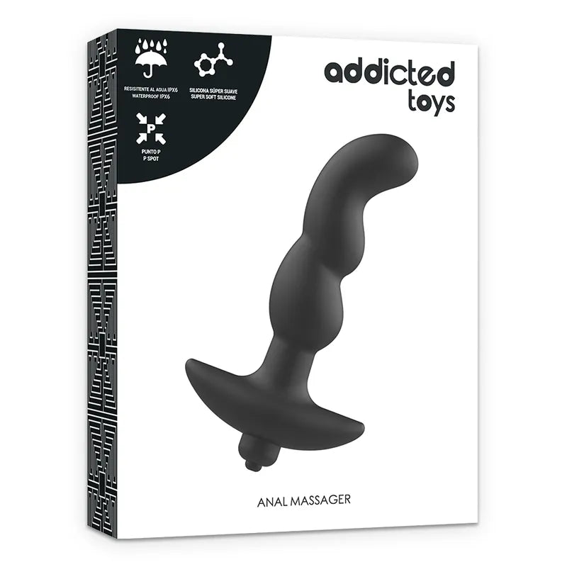 Masseur De Prostate Silicone Vibrations Puissantes