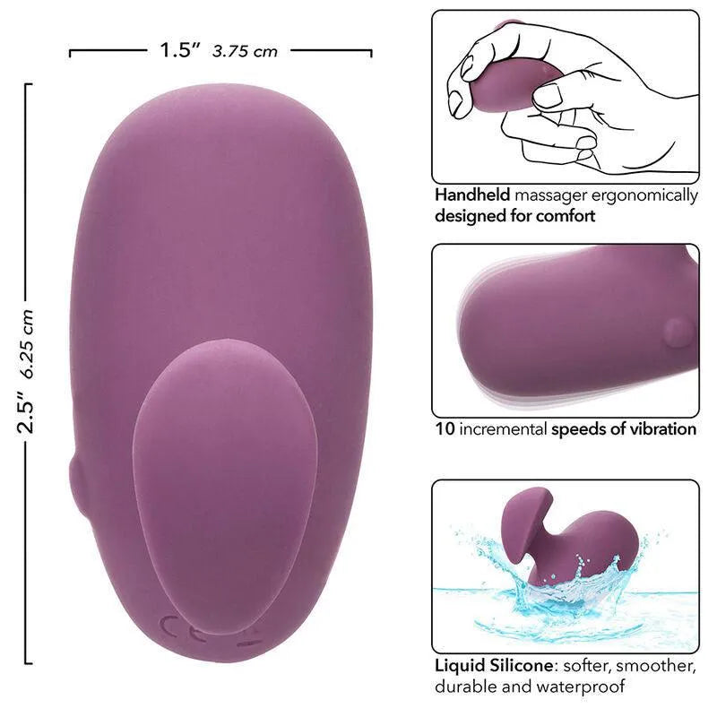 Masseur Portatif Silicone Liquide 10 Vitesses