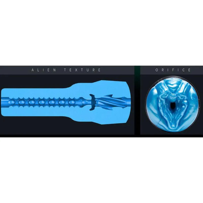 Masturbateur Alien Bleu Nacré Réaliste