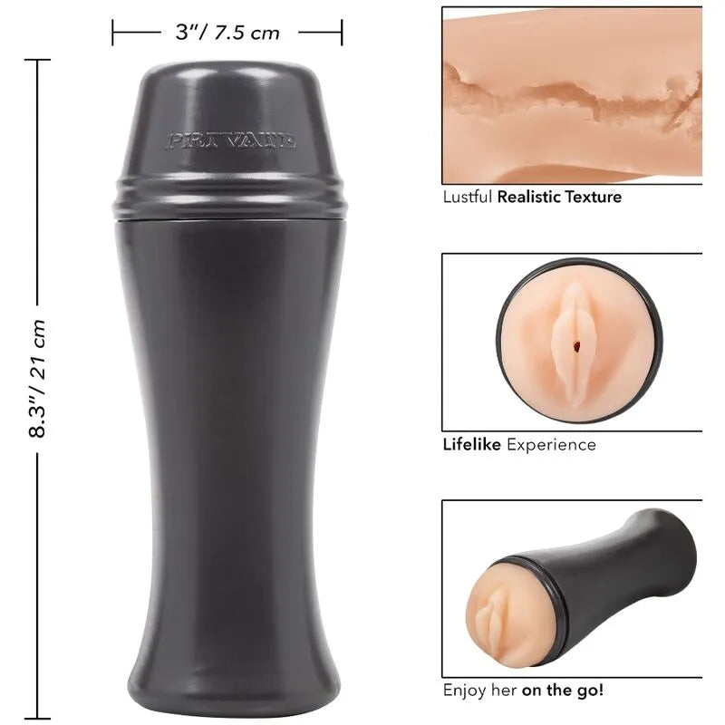Masturbateur Compact Réaliste Pour Hommes