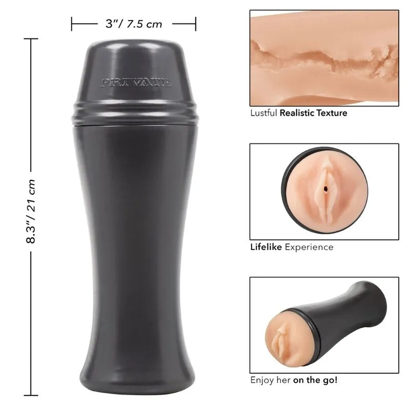 Masturbateur Compact Réaliste Pour Voyages