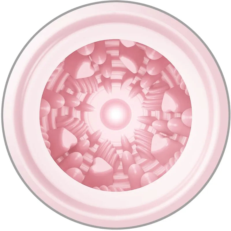 Masturbateur Cuir Souple Rose Étanche