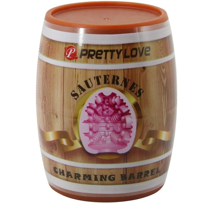 Masturbateur Cuir Souple Rose Étanche