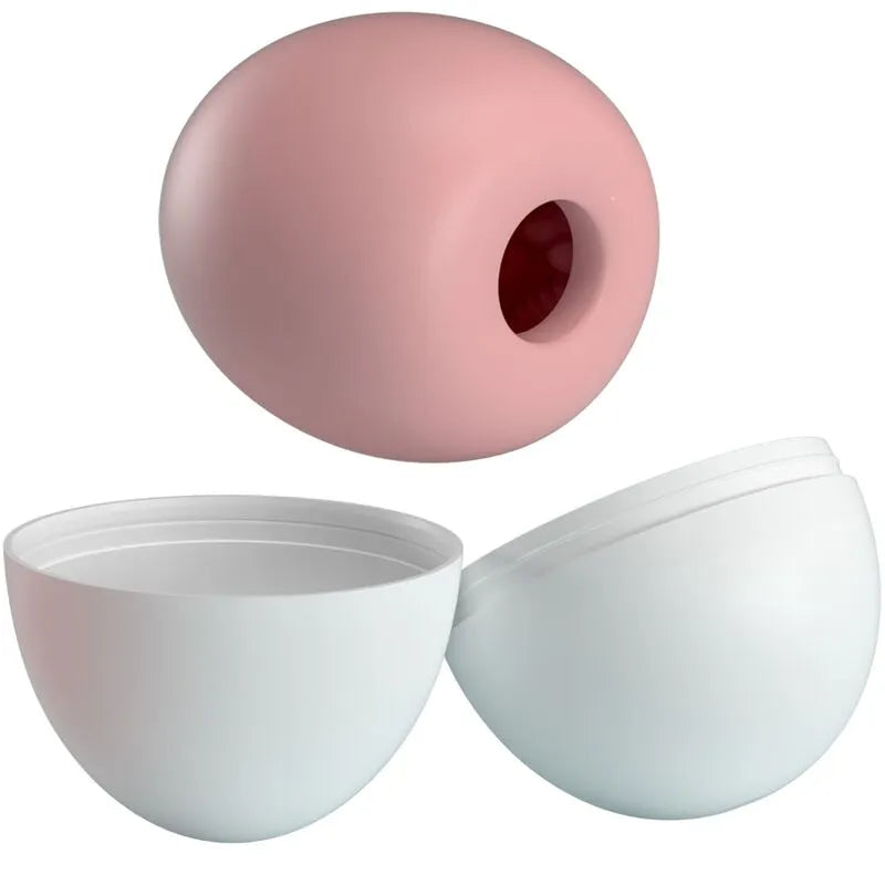 Masturbateur En Cuir Souple Rose