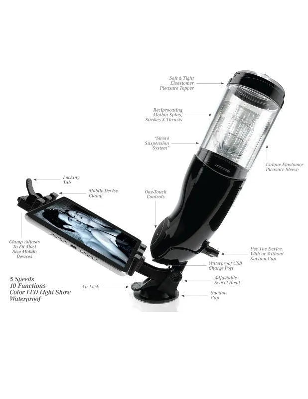 Masturbateur Mains Libres Rechargeable Usb Avancé