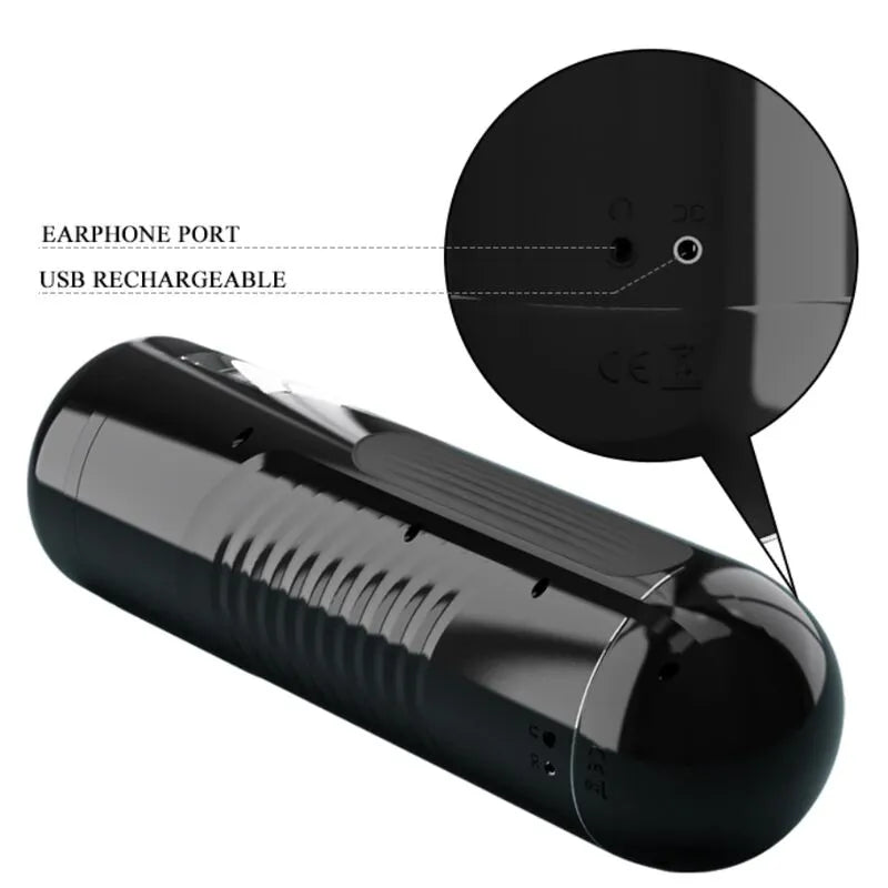 Masturbateur Masculin Automatique À Rotation Et Poussée