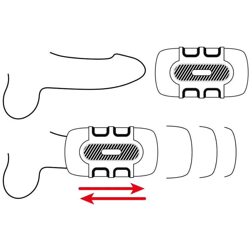 Masturbateur Masculin Double Entrée Réaliste