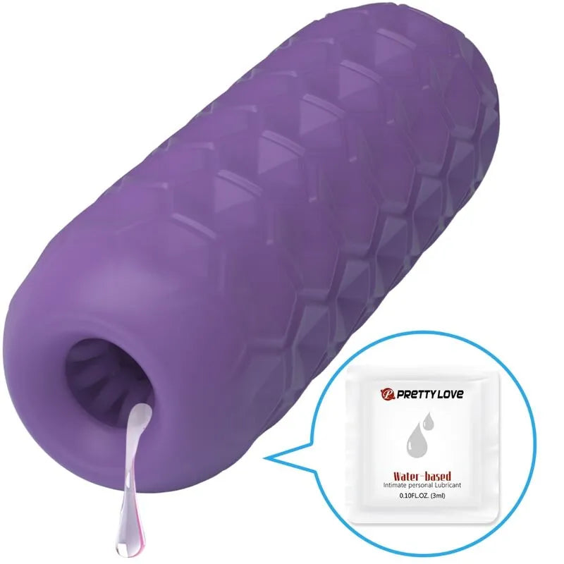 Masturbateur Masculin Étanche Avec Boules Stimulantes