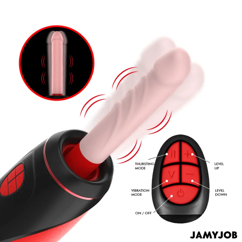 Masturbateur Plug-In Silicone Personnalisable Télécommandé