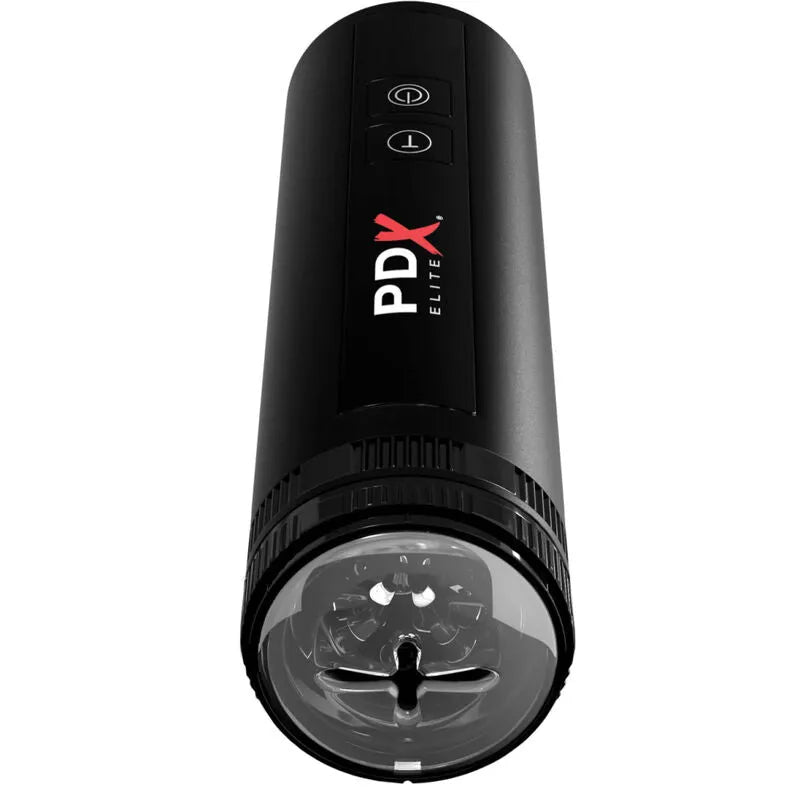 Masturbateur Automatique Homme LOVE AND VIBES - Pompe Va-et-Vient Télescopique Mains Libres - Neuf