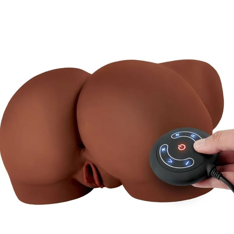 Masturbateur Réaliste Rotatif Vibrant Pour Hommes