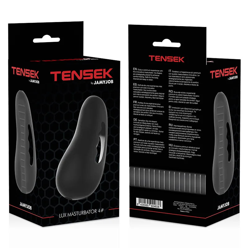 Masturbateur Tensek 4 Noir Ergonomique Jamyjob