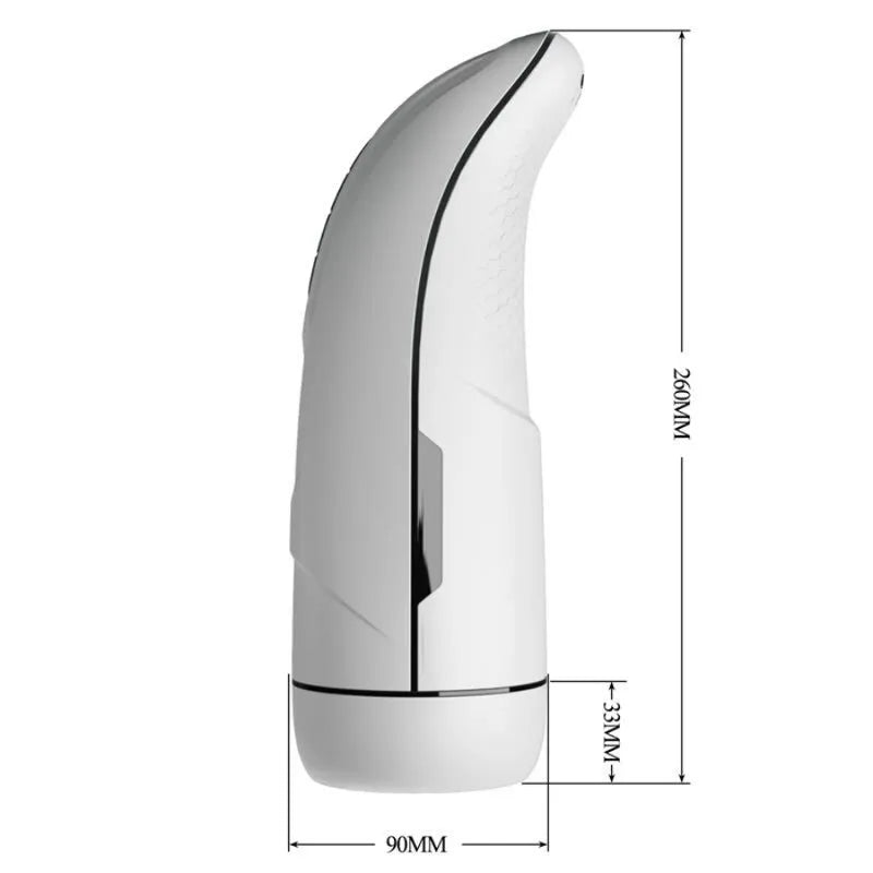 Masturbateur Vibrant Chauffant Avec Fonction Léchage