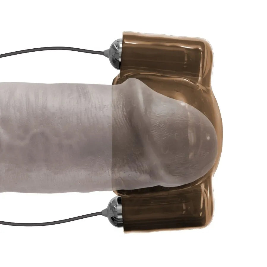 Masturbateur Vibrant Double Balle Texturé