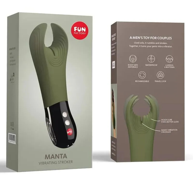 Masturbateur Vibrant Ergonomique Pour Couples