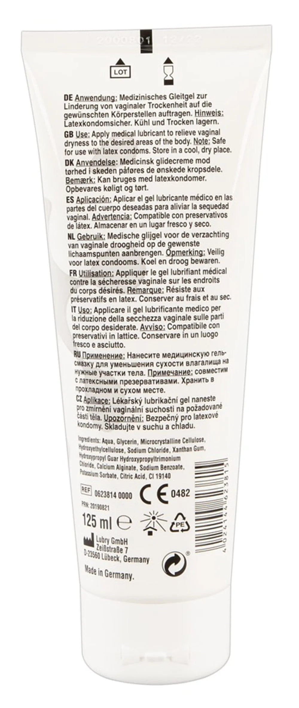 Masturbation Gel Lubrifiant Imitation Sperme À Base D'Eau