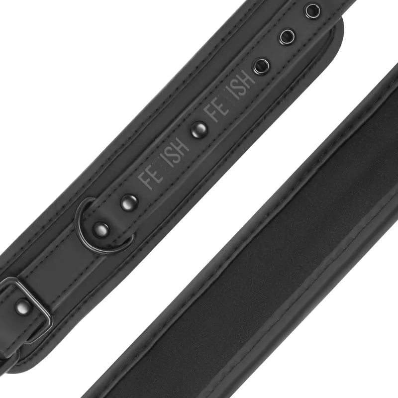 Menottes Bdsm Cuir Vegan Sans Nickel