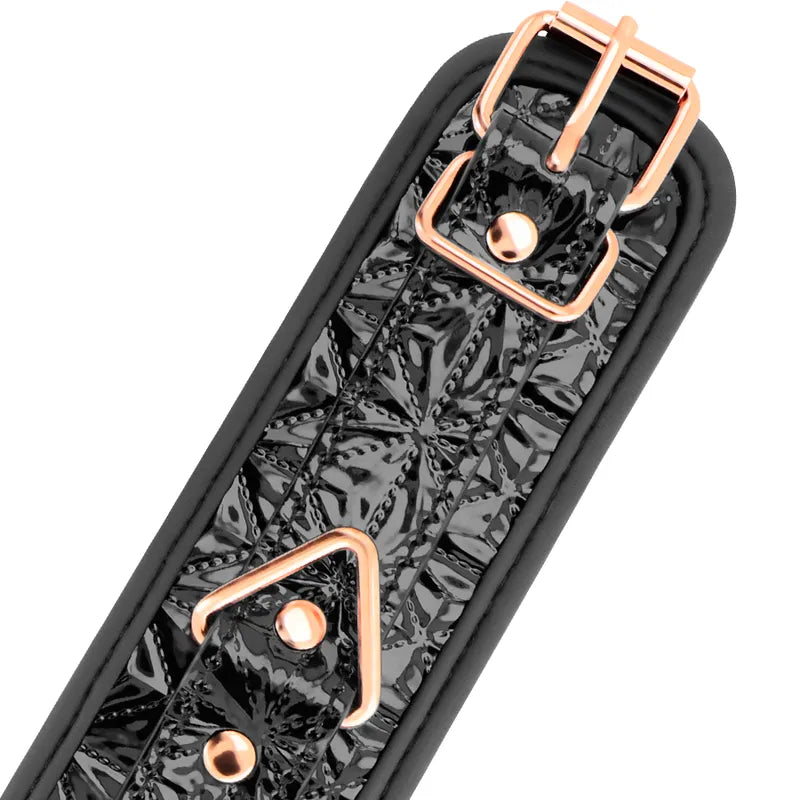 Menottes Chevilles Cuir Vegan Bdsm Élégantes