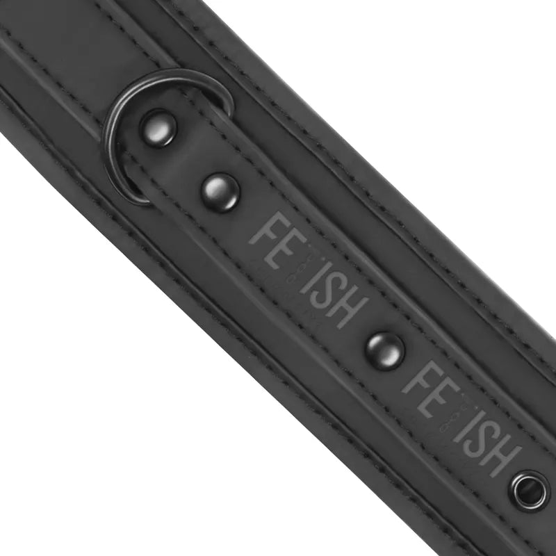 Menottes Bdsm Cuir Vegan Sans Nickel