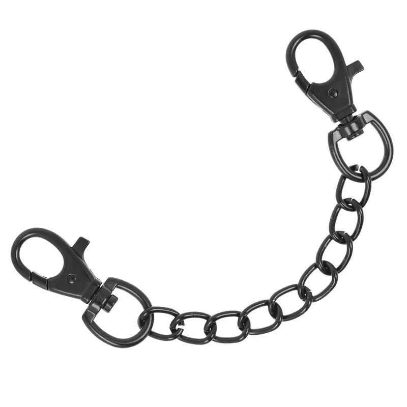 Menottes Bdsm Cuir Vegan Sans Nickel