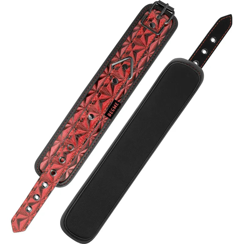 Menottes En Cuir Vegan Sans Nickel Bdsm