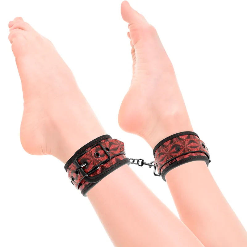 Menottes Chevilles Cuir Vegan Sans Nickel