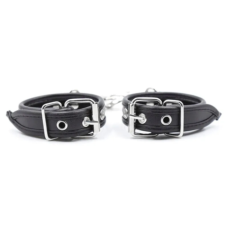 Menottes Cuir Ajustables Pour Fétichisme