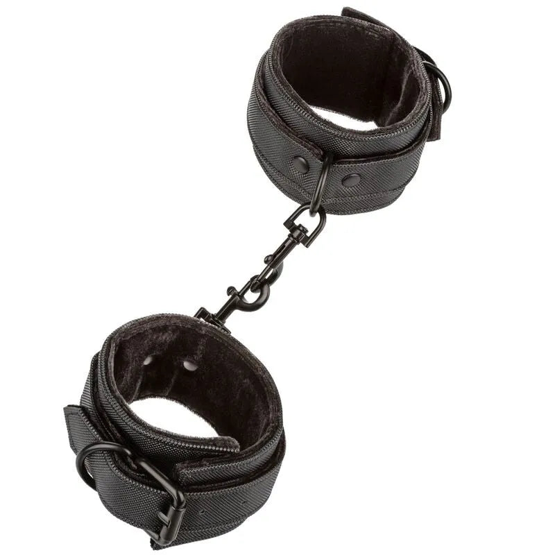 Menottes De Cheville En Cuir Végétalien Ajustables