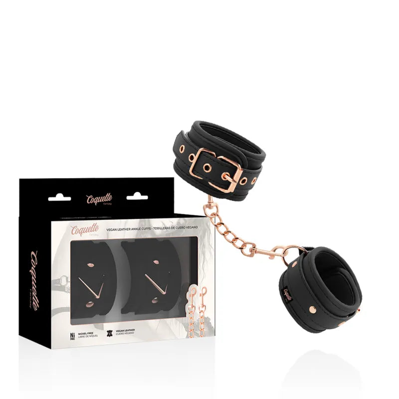 Menottes En Cuir Vegan Bdsm Confortables