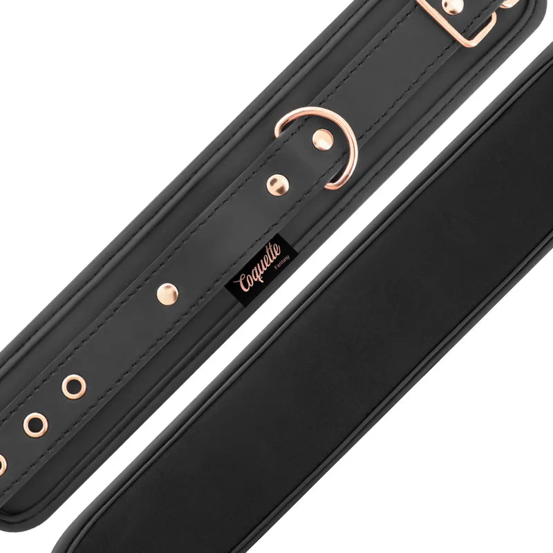 Menottes En Cuir Vegan Sans Nickel