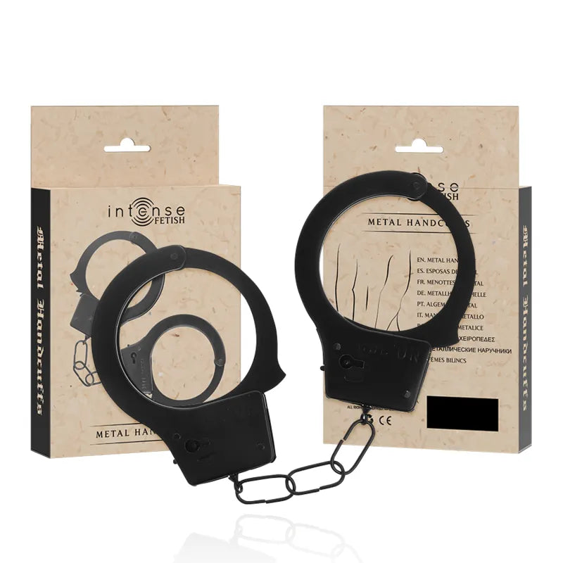 Menottes Métal Réglables Bdsm Adultes