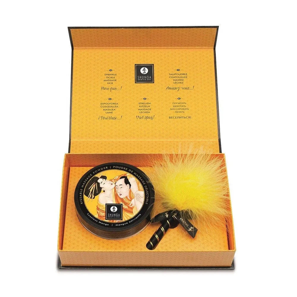 Mini Coffret Poudre Corporelle Mangue Multi-Usages