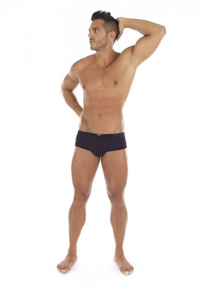 Mini Short Transparent Dos Opaque Devant